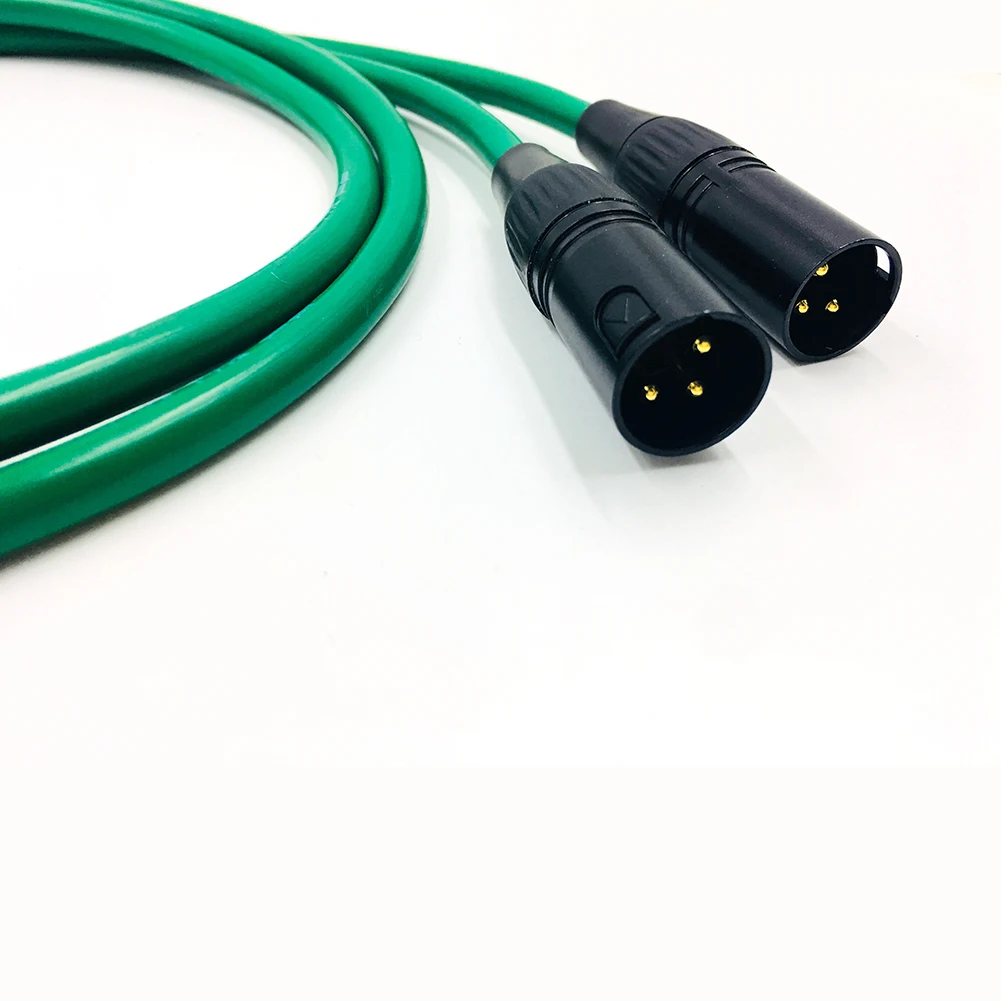 TOP-HiFi Pair Type-LITON RCA to XLR Balacned Audio Cable RCA Male to XLR Male Interconnect Cable with MCINTOSH USA-Cable