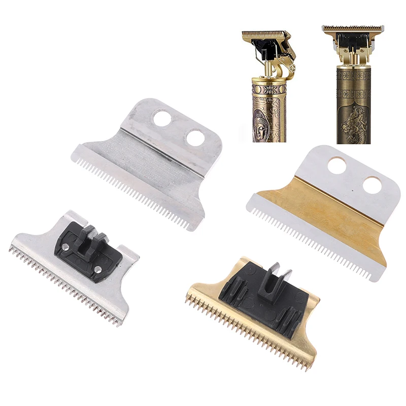 1PCS Clipper Head Metal T-Shaped Replaceable Spare Blades For T9 Hair Clippers T-blades Metal Trimmer Blades Replacement