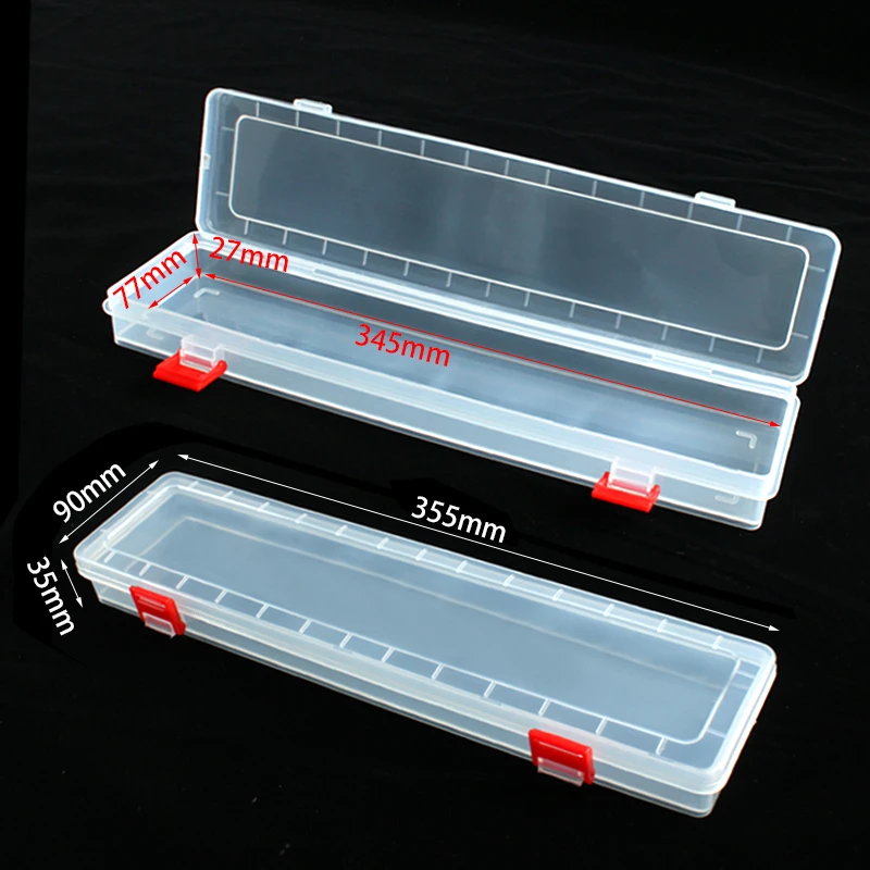 14 Inch Di Động Nhựa Công Cụ Phần Hộp Trong Suốt Phần Tử Trang Sức Tiện Ích Đựng Dụng Cụ Phần Hộp Đựng Phần Tổ Chức