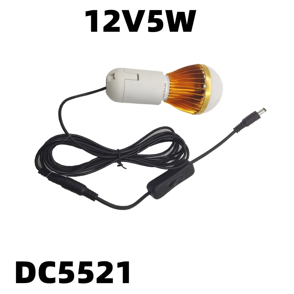 12v5w solar small system bulb with 3M 5521dc line solar controller supporting bulb bulb lamp