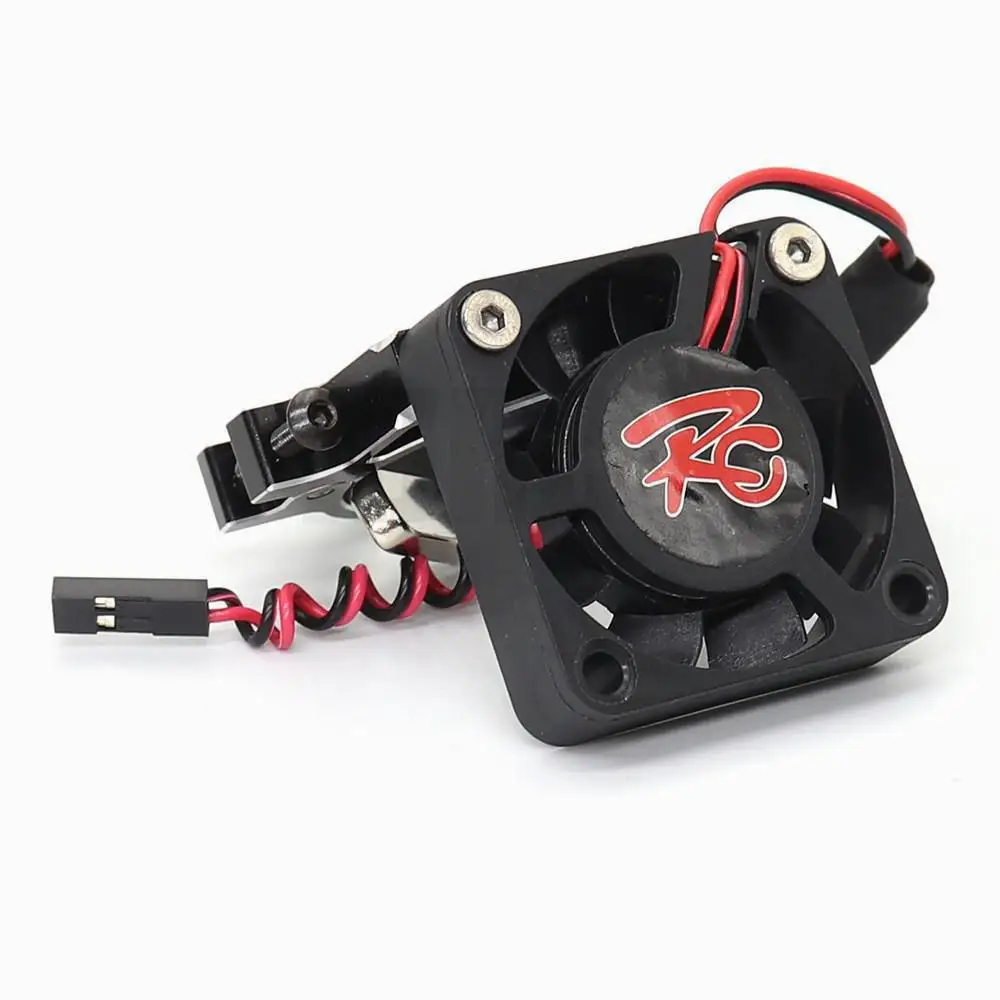 for Traxxas TRX4 E-REVO UDR SCX10 Rgt RC Car Accessories Professional 42MM Motor Temperature Control Cooling Fan Motor Heatsink