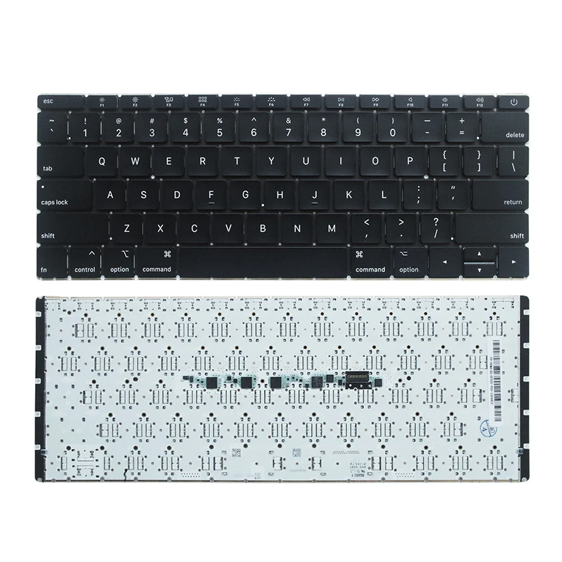 Imagem -03 - Teclado do Laptop para Macbook Pro A1706 A1707 20232023 A1708 A1534 A1989 A1990 us ru