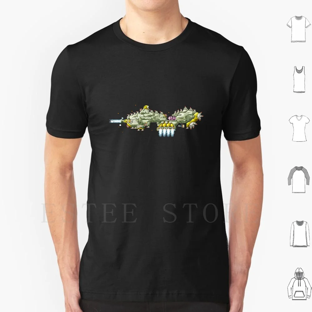 R-Type Level 3 T Shirt Men Cotton 6xl Rtype R Type Irem Schmups Shooters Arcade Retro Gaming Legendary Legendary Bydo