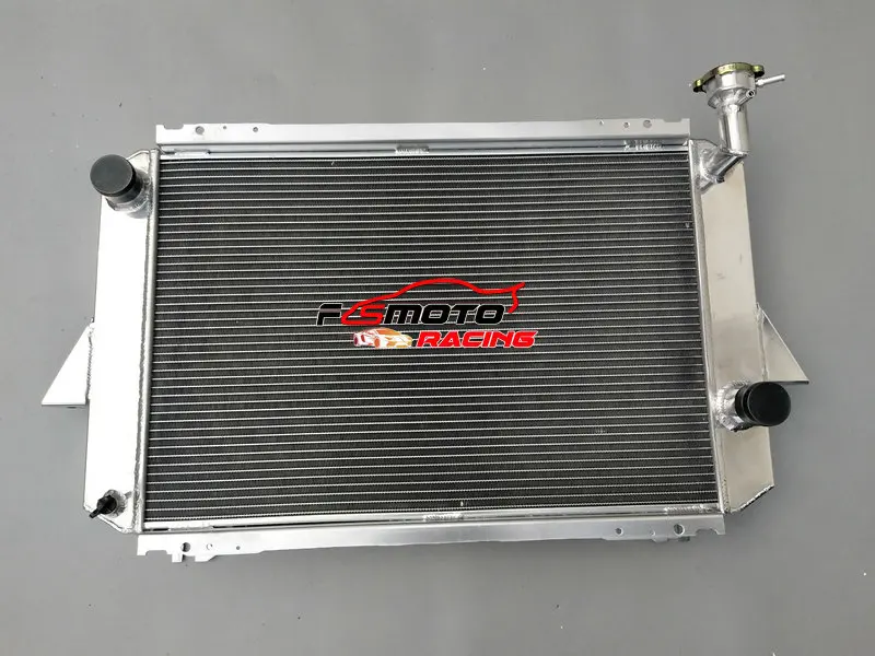 Aluminum Radiator + Fan For Nissan Patrol MQ 2.8 LTR Petrol Manual 1980 - 1987 80 81 82 83 84 85 86