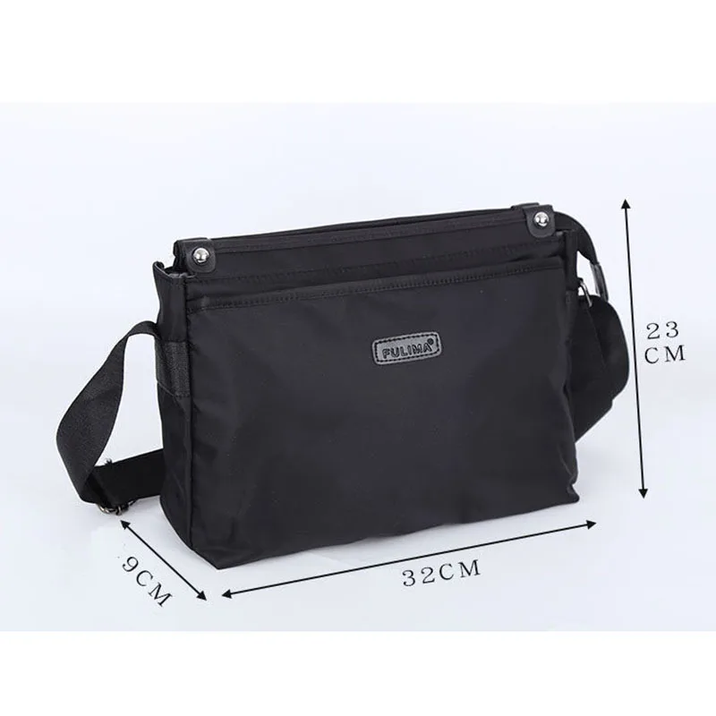 Fashion Male Shoulder Bag Oxford Waterproof Travel Luggage Large Capacity Crossbody Messenger Casual Business Bag High Quality