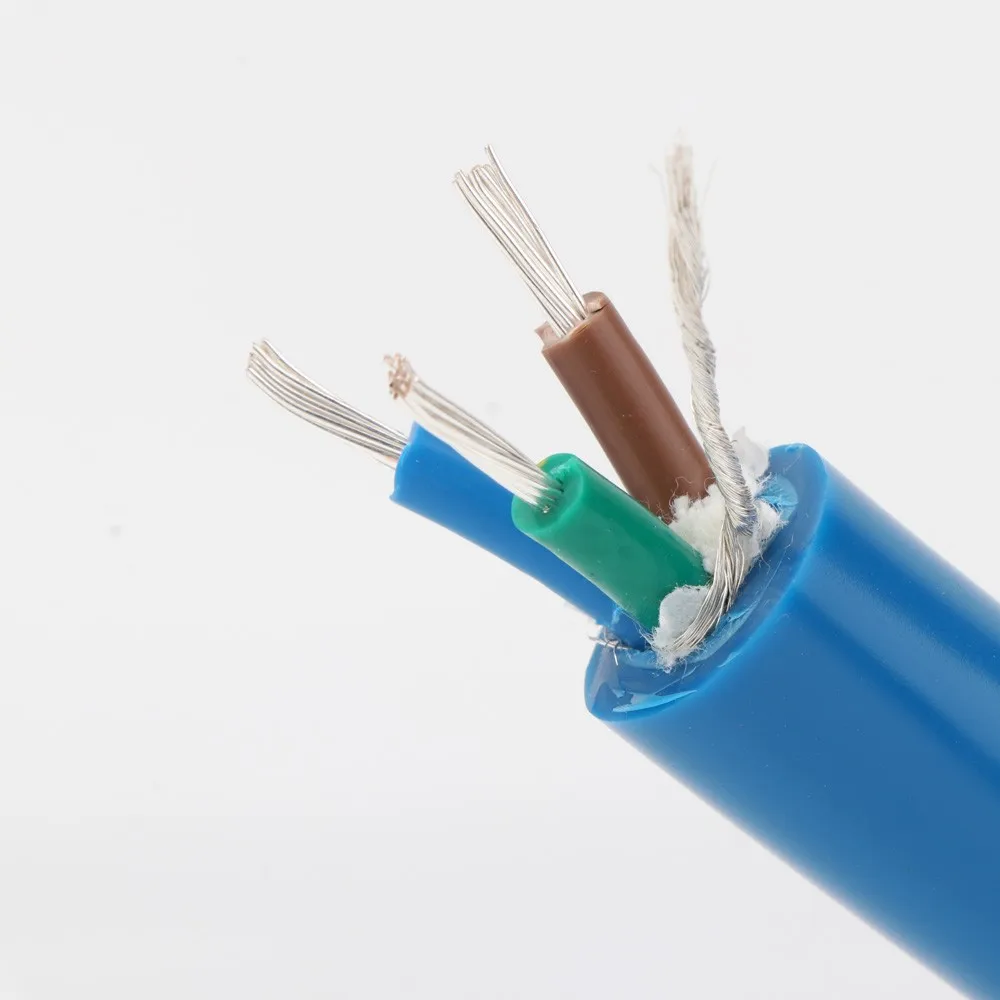 Preffair D511 OFC Cabo de alimentação CA banhado a prata Cabo de alimentação em massa para cabo de alimentação de áudio