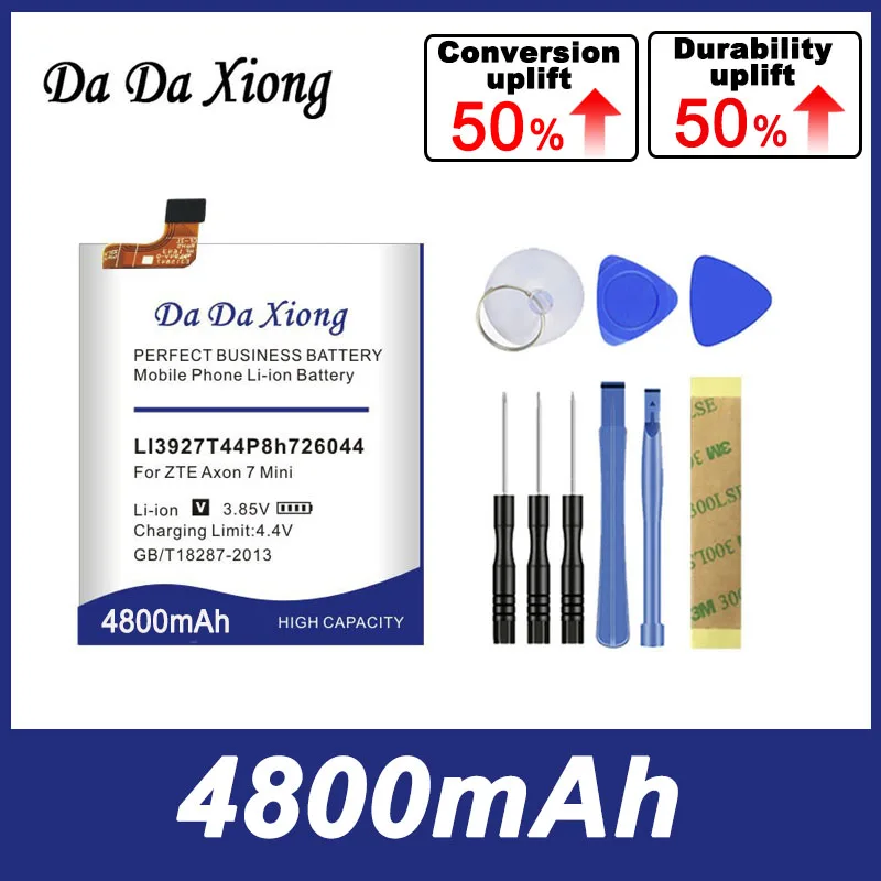 

DaDaXiong 4800mAh Li3927T44P8h726044 Battery For ZTE Axon 7 Mini 5.2inch