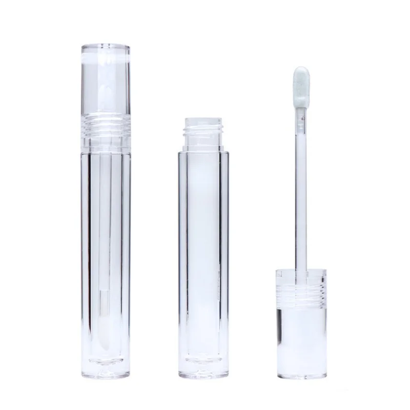 

7.8ml Lip Gloss Tubes 10pcs 30pcs 50Pcs Empty Cosmetic Lip Glaze Liquid Lipstick Bottle PET Transparent Lipgloss Containers