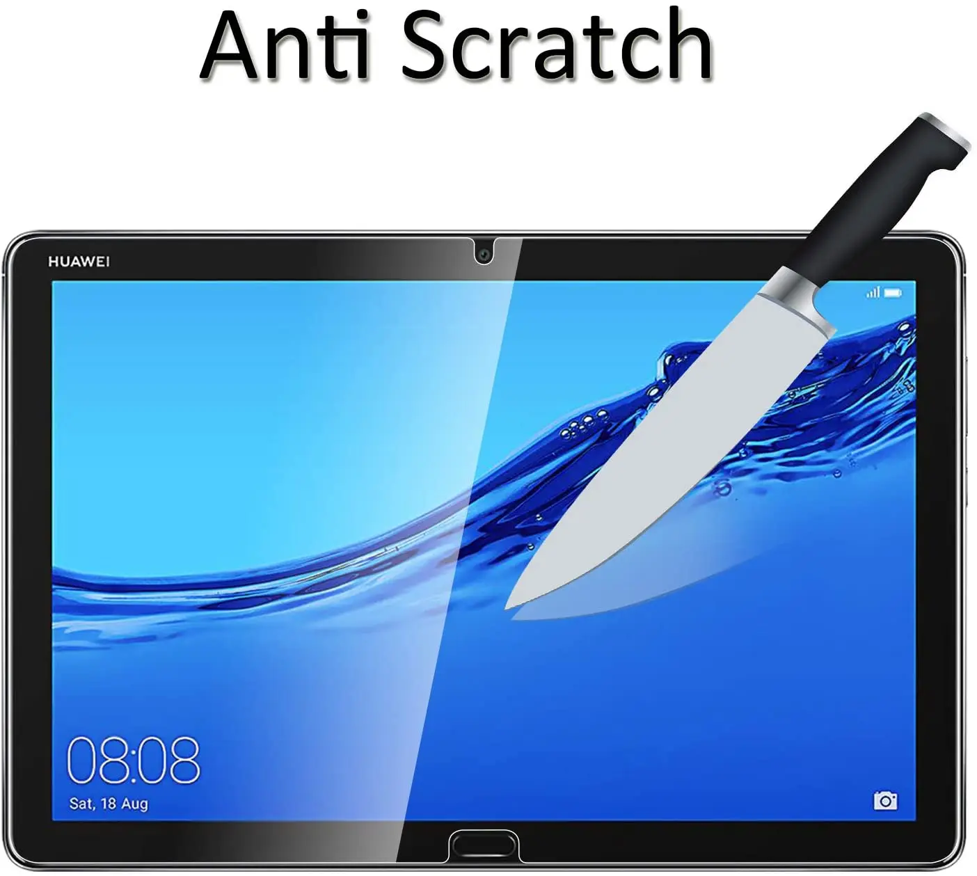 Capa protetora de tela para mediapad m5 lite, tablet de 10.1 polegadas, vidro temperado, película à prova de explosão