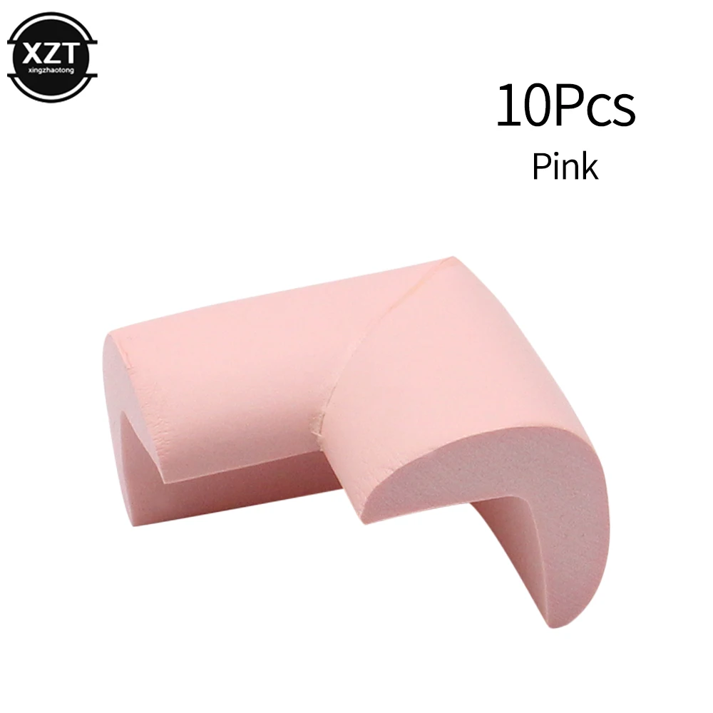 10PCS Child Baby Safety Corner Furniture Protector Strip Soft Sponge Edge Corners Protection Guards Cover For Toddler Infant