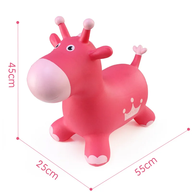 IMBABY Baby Horse Toy Increase Thickening Outdoor Mount Jumping Ride Safe And Healthy Plaything Conducive to Children Hot Sale