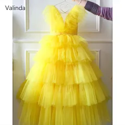 Tulle Girl Dress for Birthday Party Wedding Tutu Pageant Formal Occasion Gowns