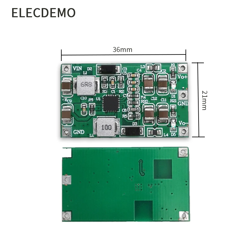 デュアル電源モジュールDC-DC,高効率,正および負の電源,モデルtps65131