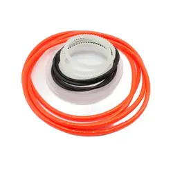 KT2000 Rubber Seal Set Rotary Tumbler Conveyor Belt with Barrel Cover Jewelry Rotary Tumbler Accessories