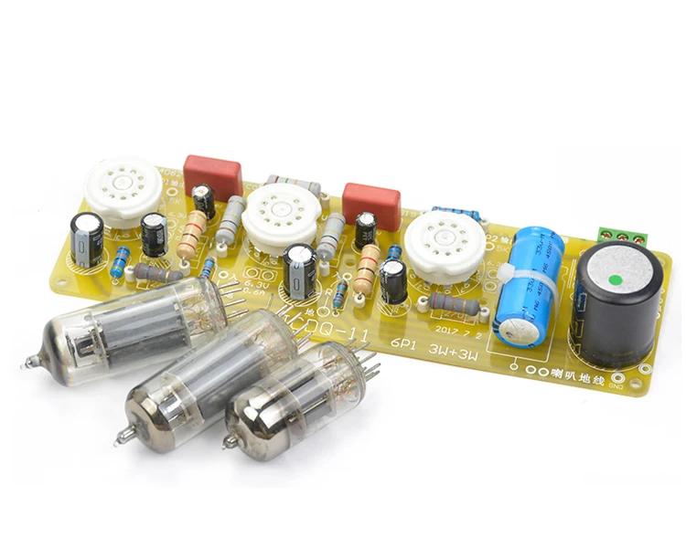 Lắp Ráp 6N1 + 6P1 Ống Khuếch Đại Âm Thanh Nổi Ban Căn Cứ Vào Cổ Điển JCDQ-11 Mạch