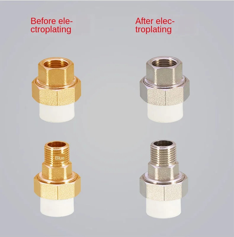 Pipe fittings PPR inner wire copper union 1/2 inch 3/4 inch 1 inch 1.2 inch 1.5 inch reducer reducer PPR water pipe