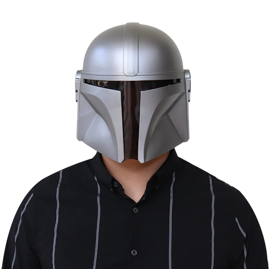 Anime Star Wars Cosplay Mandalorian PVC casco maschere festa di Halloween per adulti