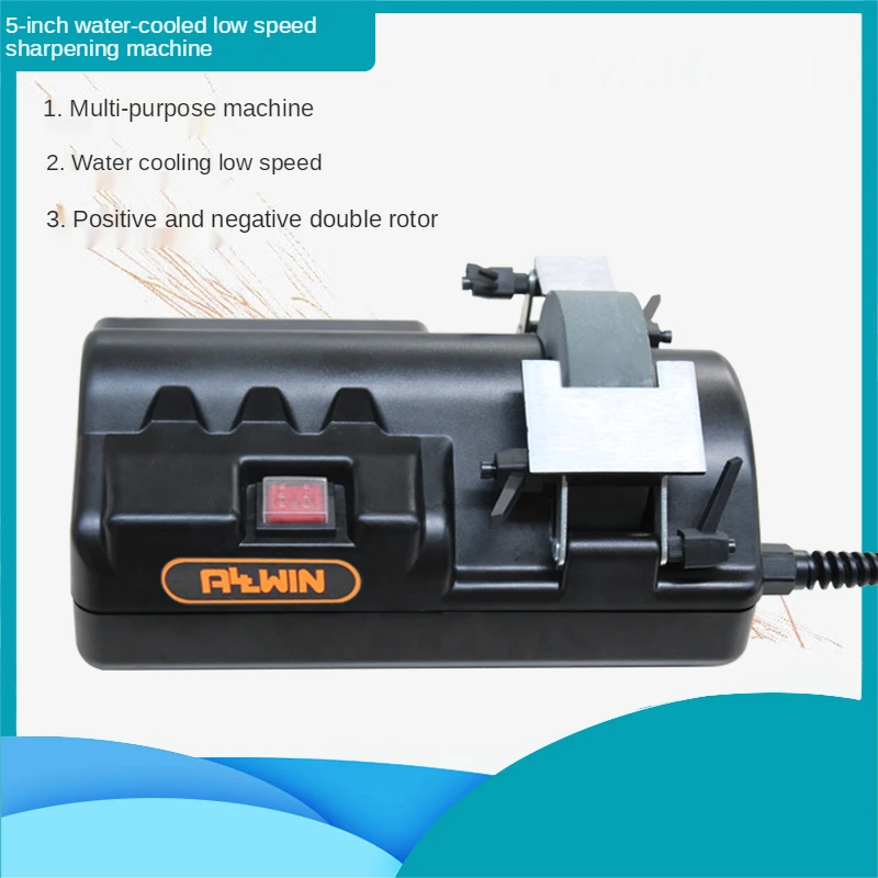 

5 Inch Electric Water-Cooled Knife Sharpener, Water-Cooled Sanding Knife Sharpener, Drill Bit Sharpener, Electric Sharpener