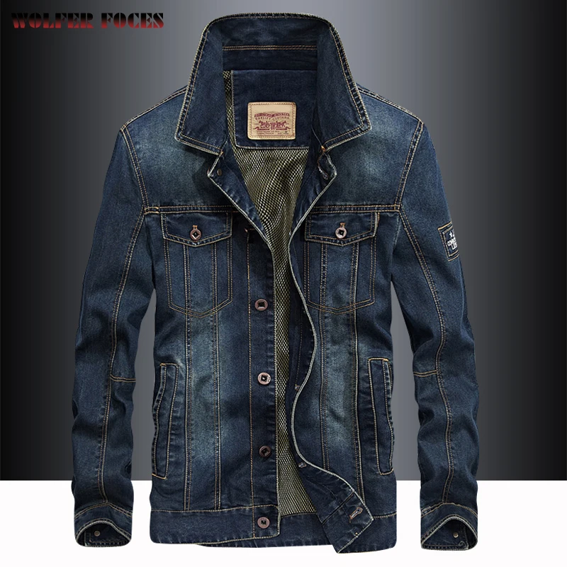 

Bomber Denim Jackets Autumn Luxury Fashionable Coat Outdoor Tactical Jacket Casual Custom Cardigan Jackets Bigsize Designer Coat