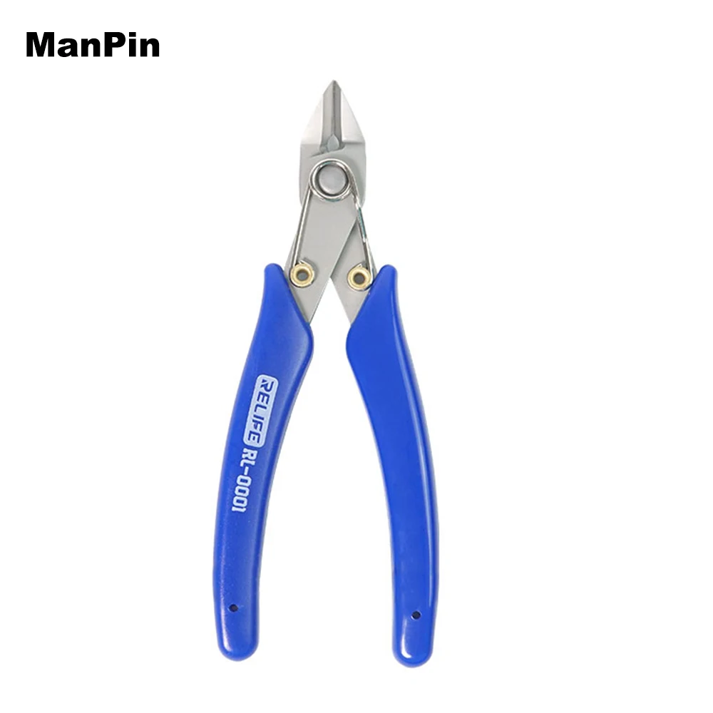 

5inch Diagonal Pliers Cutting Nippers Electronic PCB Board Shielding Case Metal Copper Wire Cutter Mobile Phone Repair Tools