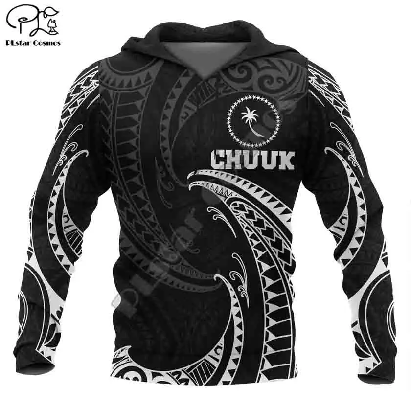 

PLstar Cosmos 3DPrint Tribal Chuuk Polynesian Tropical Flowers Hibiscus Tattoos Harajuku Streetwear Funny Unisex Zip Hoodies-a33