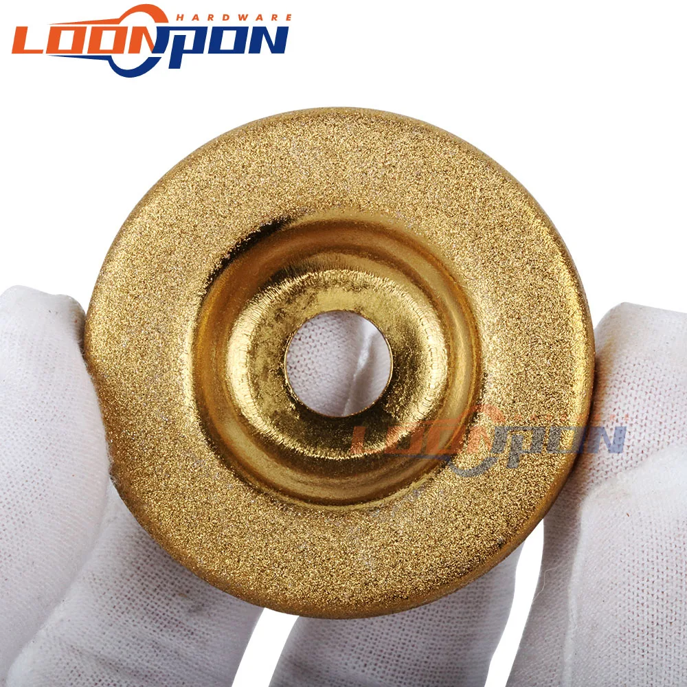 50mm Diamond Grinding Wheel Cup Gold Circle Grinder Stone Cutting Rotary Tool for Quick Removal Or Trimming 1-15pcs 150Grit