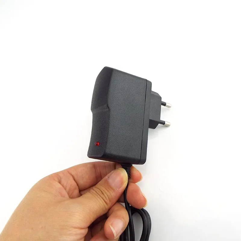 6V 1A adattatore convertitore di alimentazione caricabatterie DC Power 1000mA 100-240V adattatore di alimentazione con luce di alimentazione per lampada a strisce LED spina ue/usa