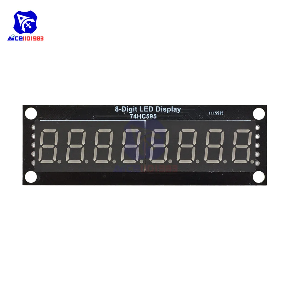Diymore 74HC595 0.36 Inch 8 Bits Digitale Led Display 7 Segment Led Module 5 Kleur Beschikbaar Voor Arduino