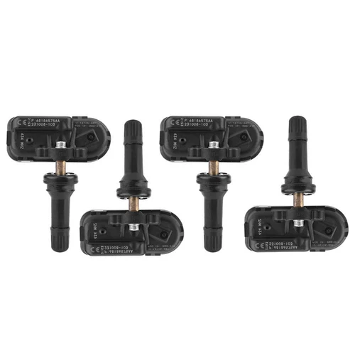 Imagen 2 del producto Sensor de supervisión de presión de neumáticos de coche, dispositivo Tpms de 4 piezas para Jeep Dodge Ram 1500, 2500, 2014-2018, 68157568Aa