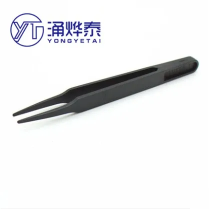 YYT 5PCS Anti-static tweezers, plastic tweezers, purification tweezers, for gripping various components E93303