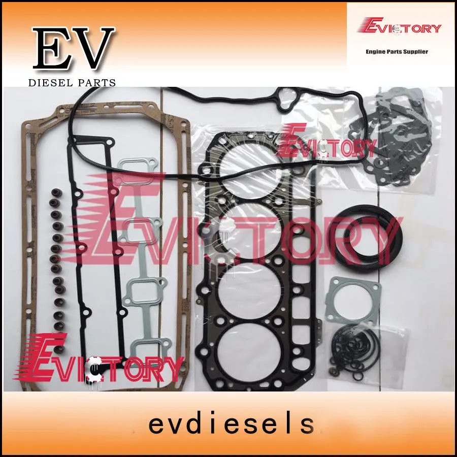 For Yanmar 4TNV98T 4TNV98 S4D98 S4D98E water oil pump valve rebuild kit