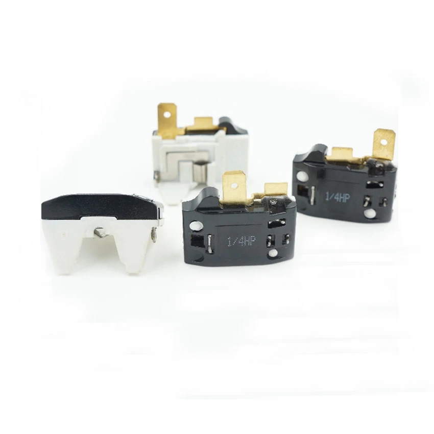 110/120V 220V 1/2HP 375W Refrigerator Thermal Overload Protector Relay Freezer Compressor Parts 6750C-0005P 0004R