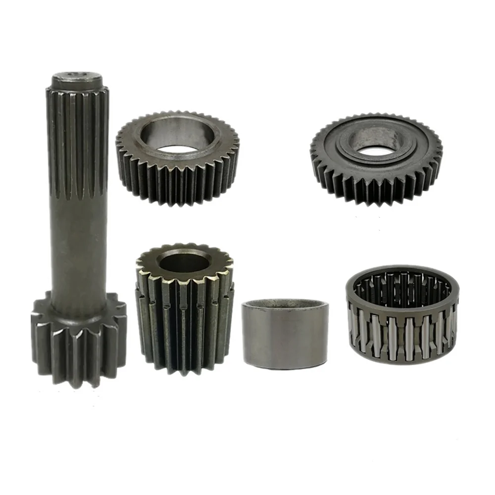 

Excavator parts gear for Hitachi zax55 60 Shanhe Smart SWE60 70 walking motor pump shaft sun planetary gear bearing