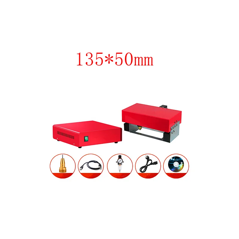 

Portable Metal Pneumatic Dot Peen Marking Machine For VIN Code(135*50mm) Frame Marking Machine chassis number 220V/110V