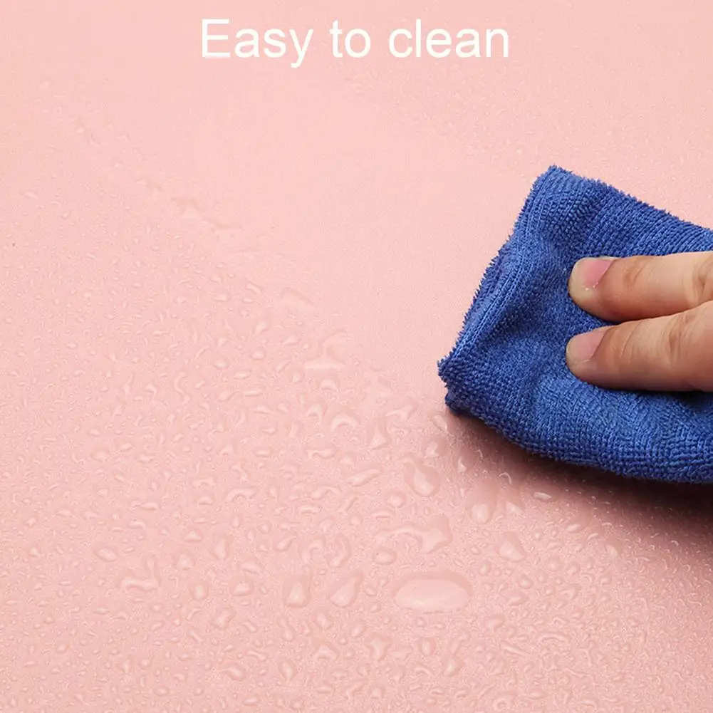 สองด้านขนาดใหญ่เมาส์ Pad เกมคอมพิวเตอร์คีย์บอร์ดกันน้ำ PU หนังโต๊ะทำงานลื่นตารางฝาครอบ