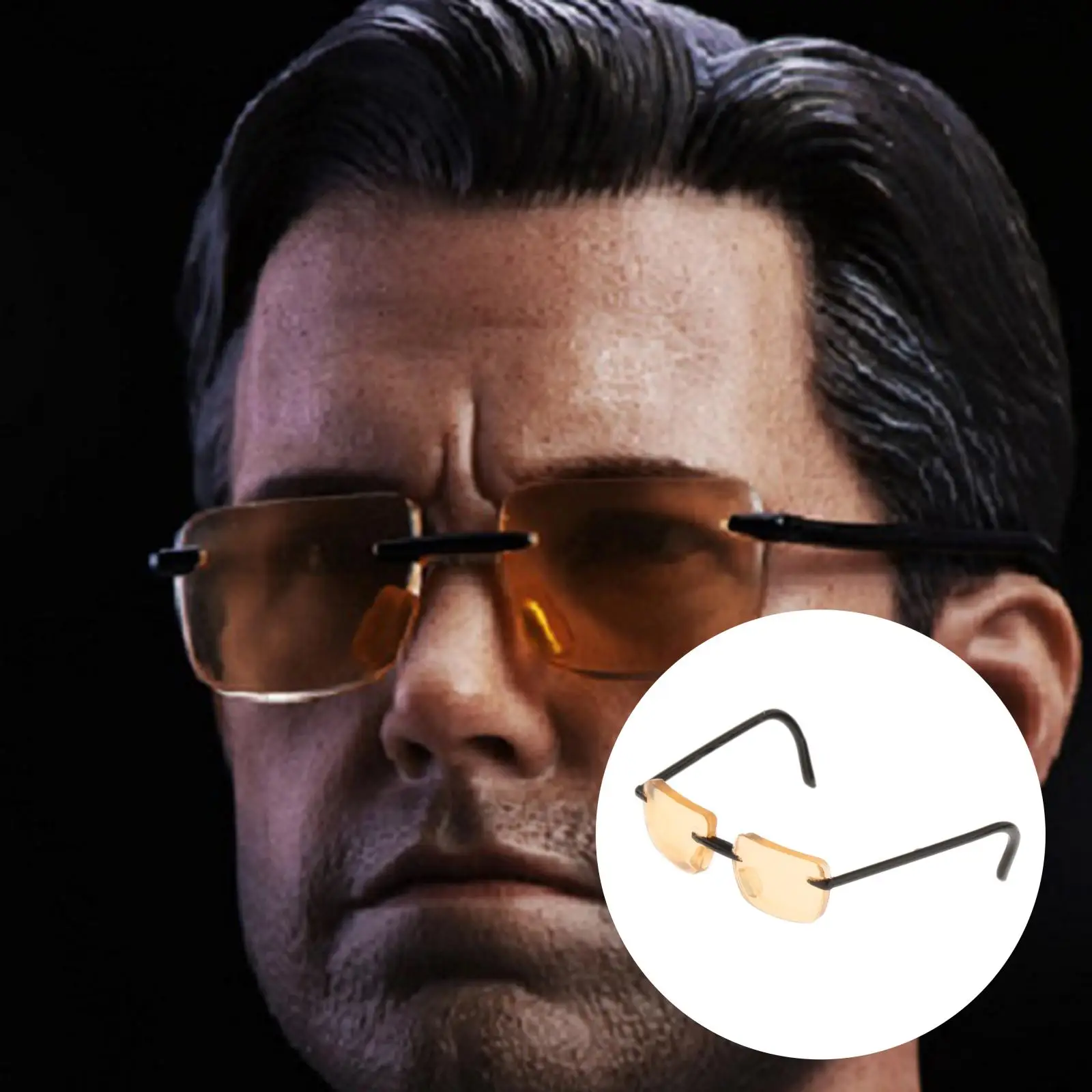 1/6 Mini Sunglasses Model Soldier Model Glasses for 12\