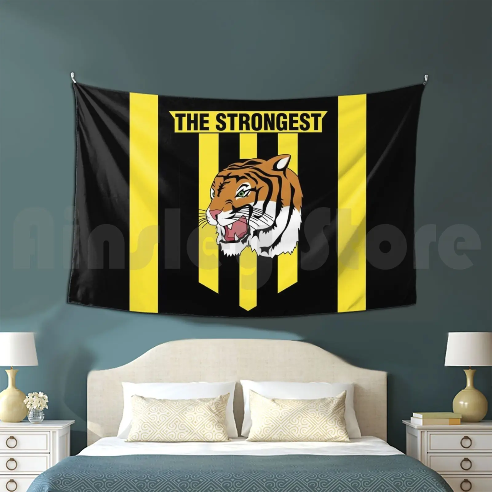 The Strongest Footbal Fans Ultras Hooligans Bolivia Tapestry Living Room Bedroom Ultras The Strongest Fans Love