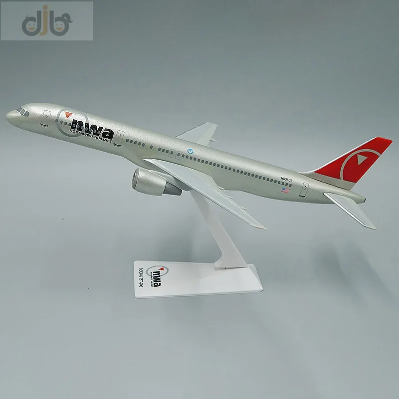 1:200 Aircraft Model Toy Northwest Airlines NWA Boeing 757-200 For Collection