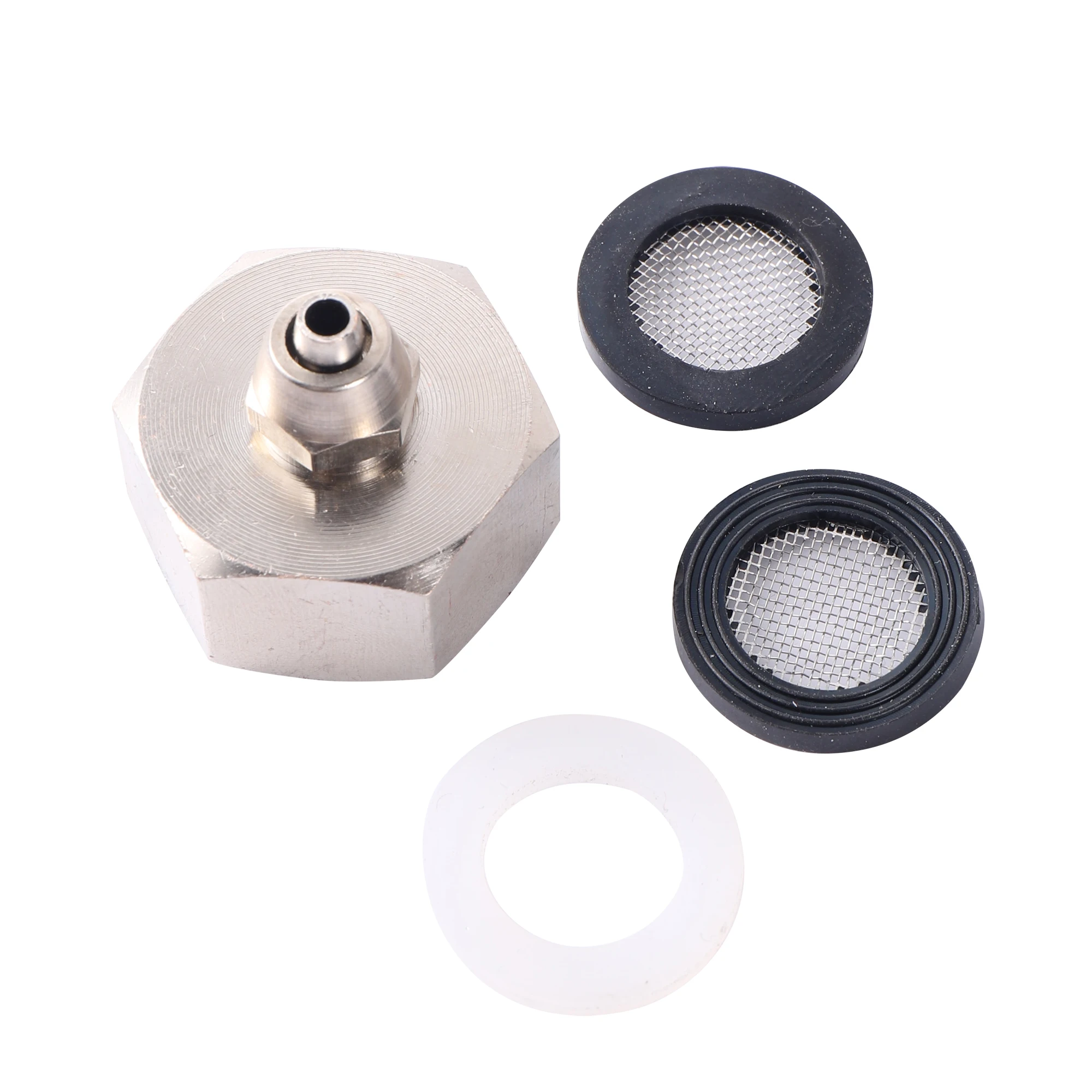 

Стандарт США/Евро 3/4 дюйма, внутренняя резьба, переходная труба 1/4 дюйма, медный никелированный соединитель, садовая бытовая труба, соединитель для воды, 1 шт.