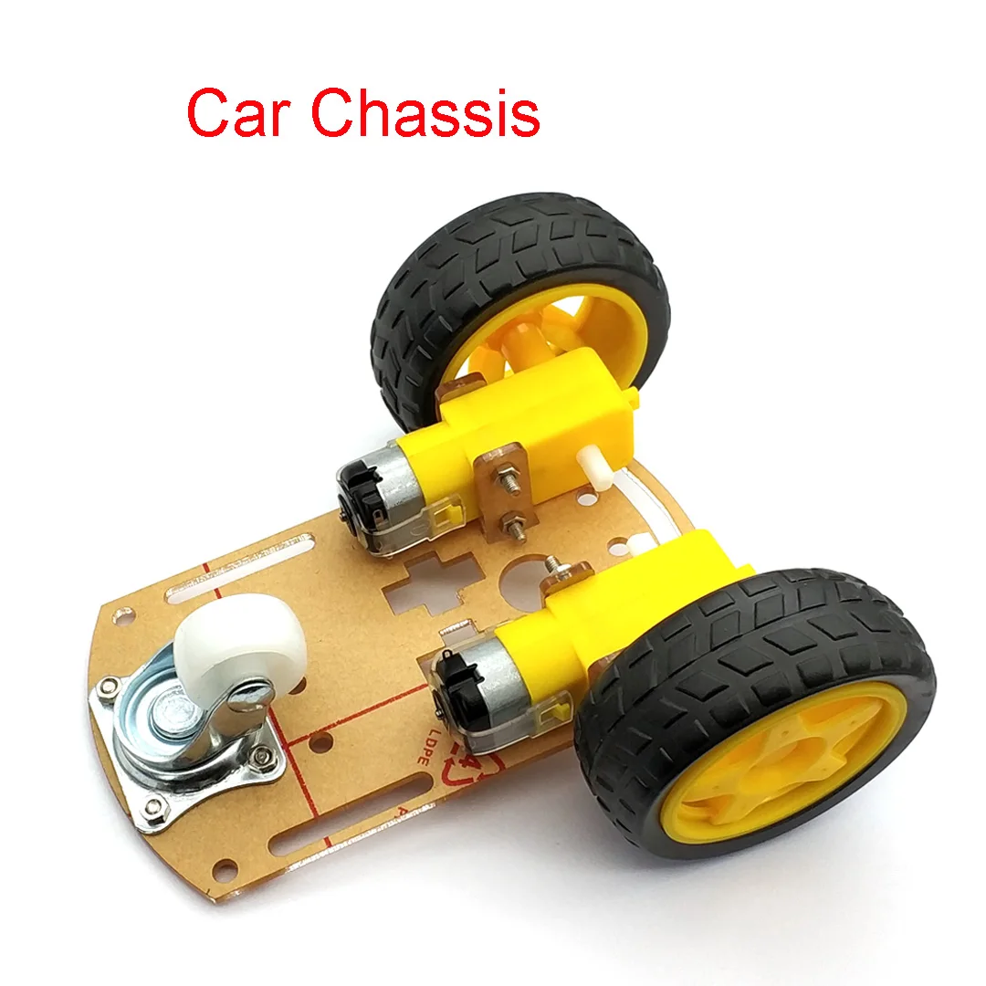 Smart Robot Car 2WD Motor Chassis /Tracing Remote Control Two-wheel Drive Three-wheel Universal Wheel Parts  For Arduino Diy Kit