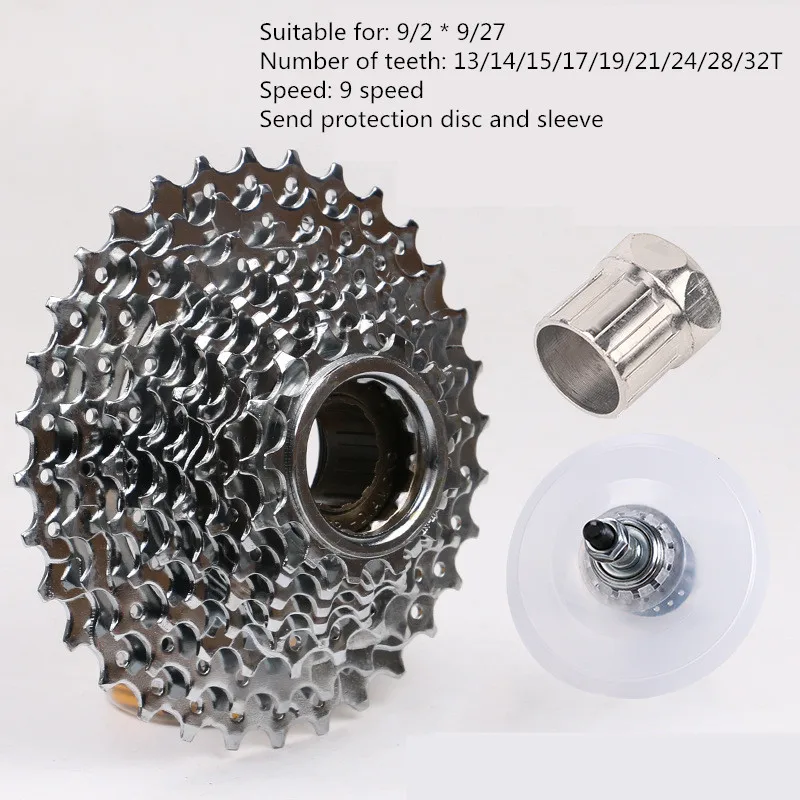 Mountain Bike Threaded flywheel Rotating Bicycle Flywheel 6 7 8 9 10 Speed Variable 28T 32T 36T Universal mtb Freewheel