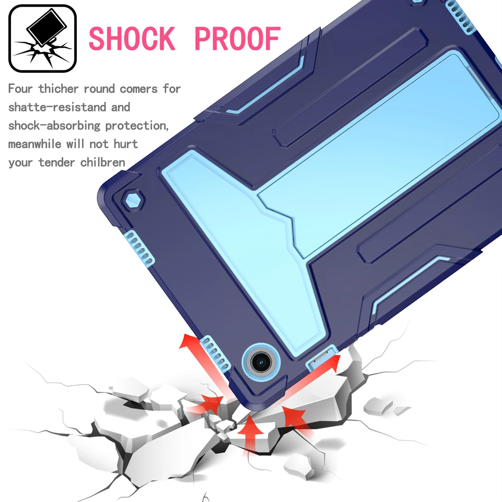 

Чехлы для планшетов Tab A8 10,5 дюйма для Samsung Galaxy Tab A 8 A8 2021, чехол X200 X205, противоударный чехол-подставка для ПК, силиконовый чехол из ТПУ