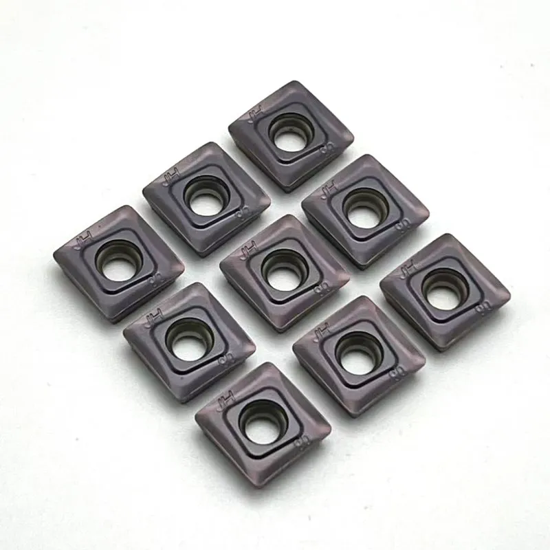 10 pz inserto in metallo duro JH VP15TF strumento in metallo duro di alta qualità SOMT 12T308 parti CNC utensile da taglio SOMT utensile da tornio