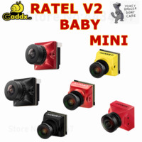 Caddx RATEL V2 / Baby Ratel 2 1/1.8'' Starlight HDR OSD 1200TVL 16:9 4:3 NTSC/PAL 1.66mm/2.1mm Lens FPV Camera for Racing Drone