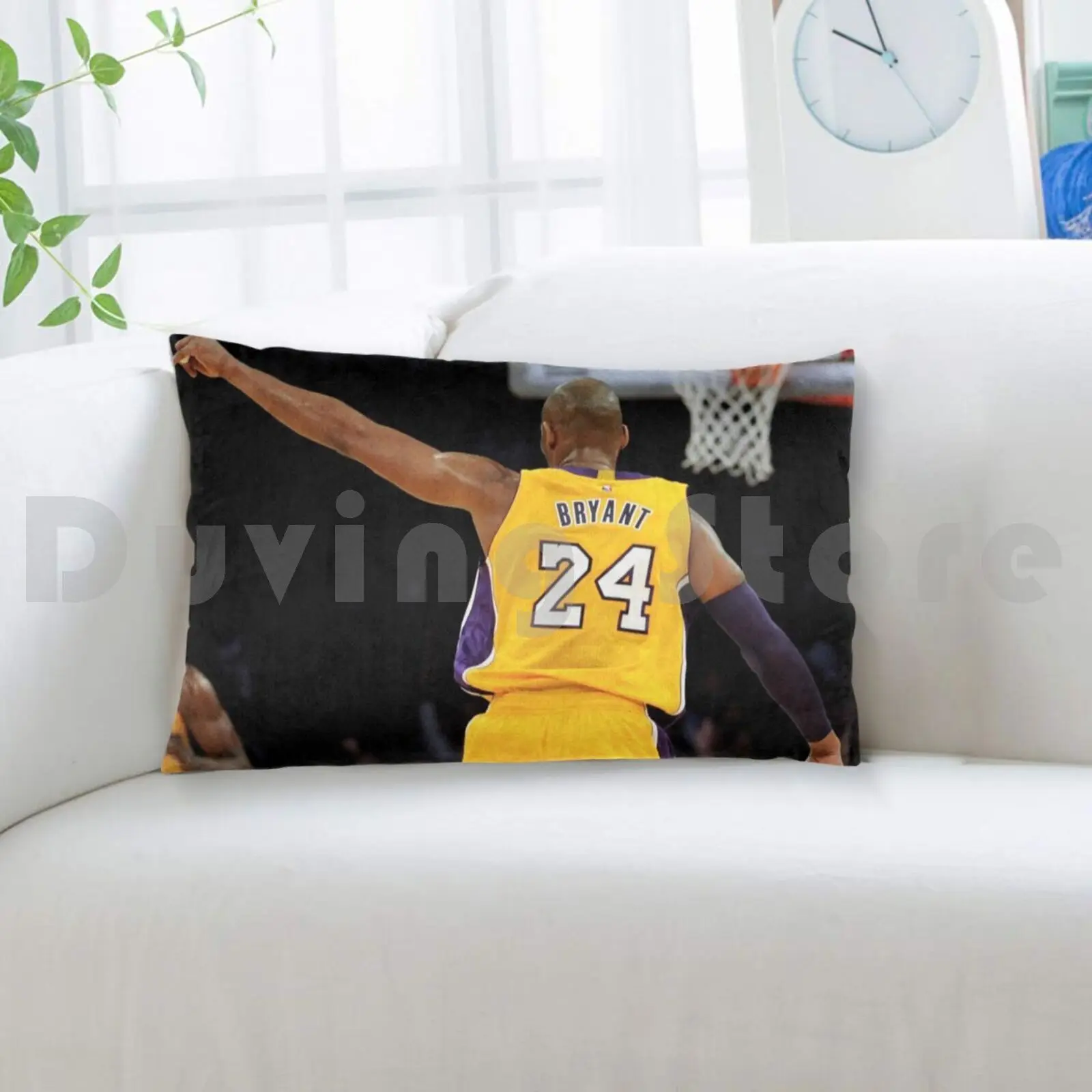 스포츠 농구 립 맘바 레전드 블랙 슈즈, 쓰리 포인트 브라이언 베개 케이스