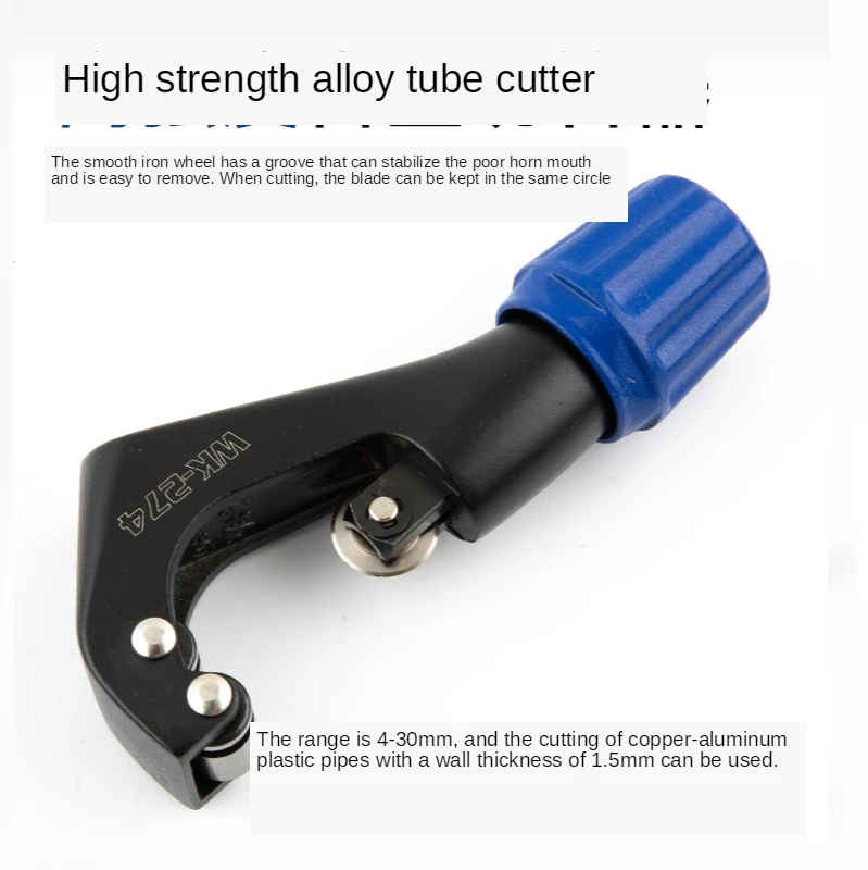 DSZH tubo expansor com cortador Set Tool Kit, cobre tubo expansor, CT-278L, CT-275
