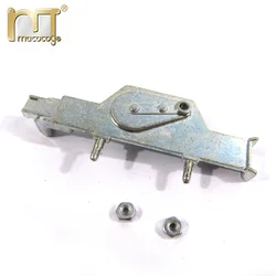 MATO 1/16 jack di sollevamento del metallo del pannello posteriore per RC German Tiger 3818 Henglong parti del modello del serbatoio del telecomando