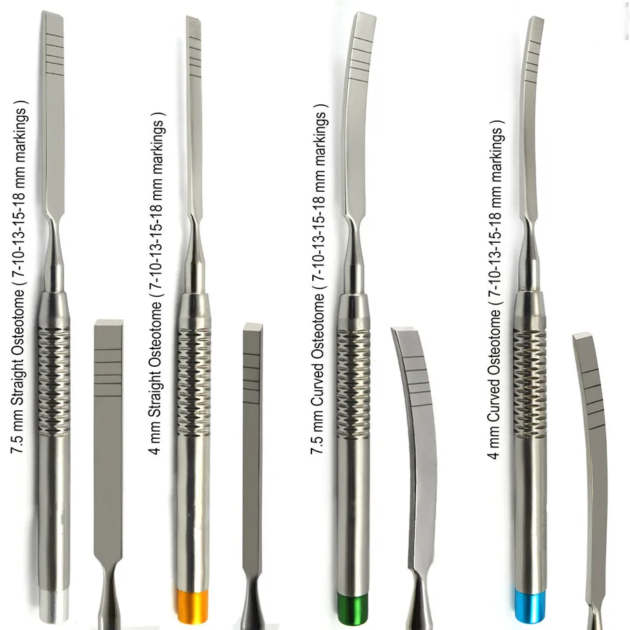 Dental Implant Instrument tool Stainless steel dental Ochsenbein chisel tooth bone knife Bone Split Grafting Oral Surgery Tool