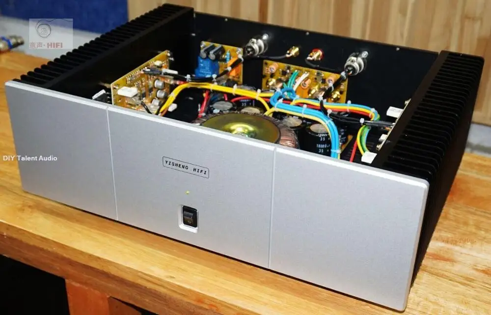 

Single ended class A hifi PASS amplifier Pure post-stage power amplifier with Balanced input 30W+30W