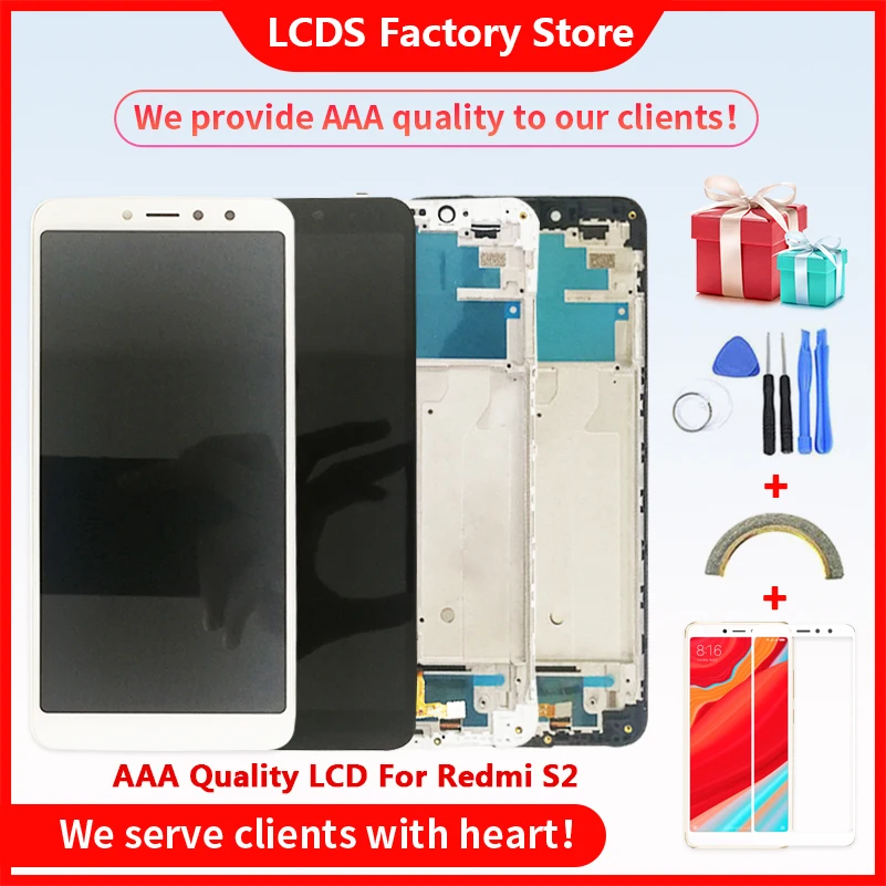 

Grade AAA Quality LCD For Xiaomi Redmi S2 LCD With Frame LCD Display Screen For Xiaomi Redmi S2 LCD Display Screen 10-Touch